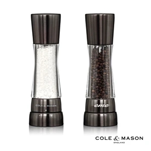 Cole & Mason Derwent Mills - Gun Metal | https://www.bestnamebadges.com