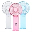 Mini USB Handheld Charging Fan | https://www.bestnamebadges.com