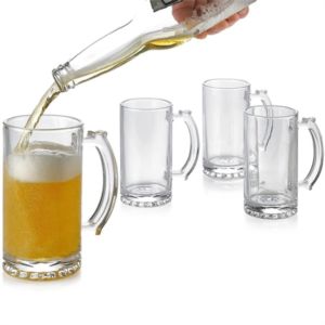 16 Oz Custom Glass Beer Mug