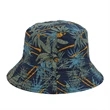 Packable Reversible Printed Fisherman Bucket Sun Hat | https://www.bestnamebadges.com
