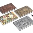 Embossed A5 Notepad Pu Halloween Gift | https://www.bestnamebadges.com