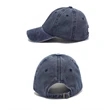 Washed Plain Baseball Cap | https://www.bestnamebadges.com