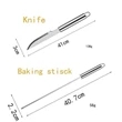 25Pcs Enlarged Handle Stainless Steel Grill Tools Set | https://www.bestnamebadges.com