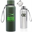 17 oz Vacuum Insualted Ransom Water Bottle w/ Carrying Strap | https://www.bestnamebadges.com