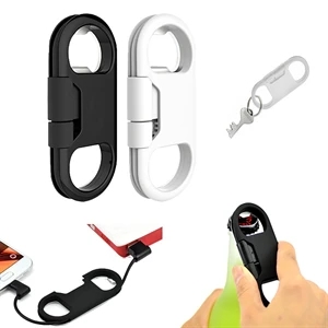 Keychain Bottle Opener Usb Charging Cord