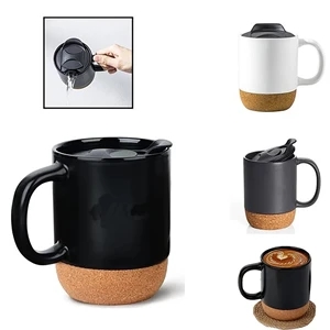 Cup With Insulated Cork Bottom