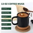 Cup With Insulated Cork Bottom | https://www.bestnamebadges.com