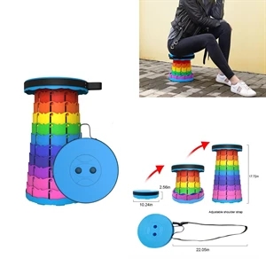 Portable Retractable Folding Stool