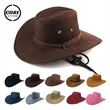 Suede Cowboy Hat | https://www.bestnamebadges.com