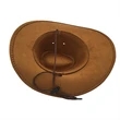 Suede Cowboy Hat | https://www.bestnamebadges.com