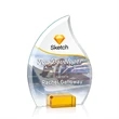 Romy VividPrint™ Award - Amber | https://www.bestnamebadges.com