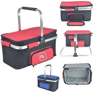 Insulated Cooler Picnic Basket