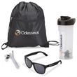 Athletic 4-Piece Fitness Gift Set | https://www.bestnamebadges.com