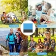 Waterproof Sandproof Beach Blanket | https://www.bestnamebadges.com