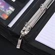 Zippered Portfolio with USB Charging  | https://www.bestnamebadges.com