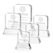Flamborough Award on Base - Clear | https://www.bestnamebadges.com