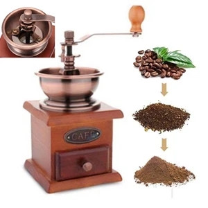 Manual Coffee Grinder, Vintage Style Great Gift