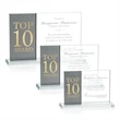 Composite Horizontal Award - Grey | https://www.bestnamebadges.com
