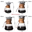 Pour Over Glass Coffee Maker | https://www.bestnamebadges.com