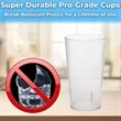 20Oz Plastic Cafeteria Cups | https://www.bestnamebadges.com