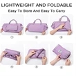 Foldable Travel Duffel Bag Tote | https://www.bestnamebadges.com