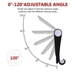 Foldable Phone/Tablet Desktop Stand Holer | https://www.bestnamebadges.com