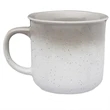 14oz Campfire Gradient Ceramic Camping Coffee Mug Flared Top | https://www.bestnamebadges.com