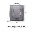 Hanging Travel Toiletry Bag Cosmitic Pouch | https://www.bestnamebadges.com