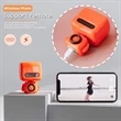 Mini Bluetooth Speakers Robot Shape | https://www.bestnamebadges.com