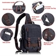 Canvas Messenger Bag | https://www.bestnamebadges.com