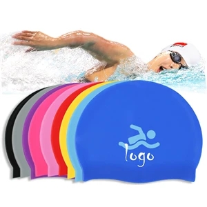 Unisex Silicone Swimming Cap