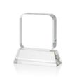 Flamborough Award on Base - Clear | https://www.bestnamebadges.com