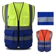 Reflective Safety Vest | https://www.bestnamebadges.com