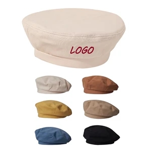 Solid Color Fashion Beret
