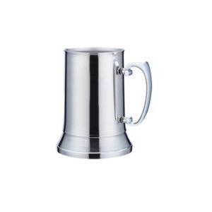 Customized Double Layer Stainless Steel Pouring Beer Mug