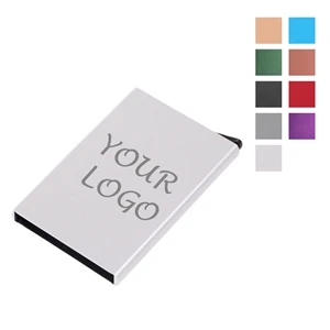 Anti Degaussing Aluminum Alloy Credit & Business Card Case