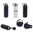 12oz Stainless Steel Straight Cup | https://www.bestnamebadges.com