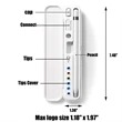 Stylus Storage Box | https://www.bestnamebadges.com