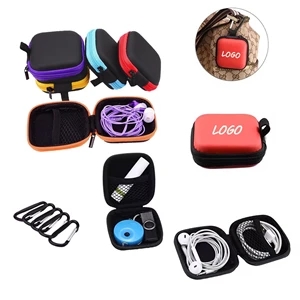 Portable Square Earbuds Box