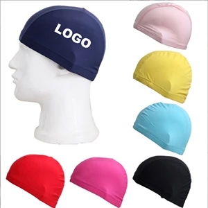 Polyester Swimming Cap /w Custom Imprint 