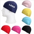 Polyester Swimming Cap /w Custom Imprint  | https://www.bestnamebadges.com