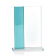 Composite Vertical Award - Teal | https://www.bestnamebadges.com