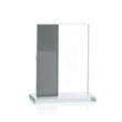 Composite Vertical Award - Grey | https://www.bestnamebadges.com