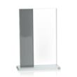 Composite Vertical Award - Grey | https://www.bestnamebadges.com