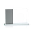 Composite Horizontal Award - Grey | https://www.bestnamebadges.com