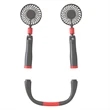 4000Mah 2 In 1 Neck And Handheld Fan | https://www.bestnamebadges.com