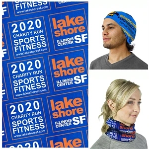 THE FANDANA™ Full Color Sublimation Import Air Ship Full-Siz | https://www.bestnamebadges.com