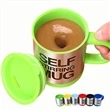 Automatic Self Stirring Coffee Mug | https://www.bestnamebadges.com