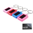 Solar Powered Led Flashlight Keychain | https://www.bestnamebadges.com