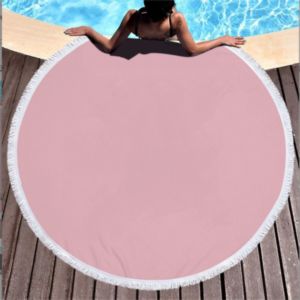 Full Color Printed Round Beach Towel